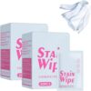 Portable Stain-Removing Wipes, 40-Pieces Quick-Acting Stain-Removing Wipes