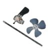 Portable Wind Turbine Generator Teaching Model, LED Power Generation Science Experiment Kit With 360 Degree Rotation for Students Classroom Learning Renewable Energy Education