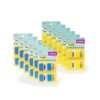 Post-it Flags Office Bundle, 12 Blue and 12 Canary Yellow Color Flag dispensers Included, 1 x 1.7 inch, 1200 Total Sticky Flags | (680-BE12 and 680-YW12)