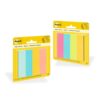 Post-It Page Markers Assorted Brights, 50 Strips/Pad - 6714AU+671-4AF - (2.88 x 0.88 inches, Pack of 2)