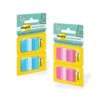 Post-it Sticky Flags Bundle -680-BB2+680-BP2- (Pack of 2,Bright Blue and Pink)