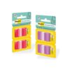Post-it Sticky Flags Bundle -680-RD2+680-PU2- (Pack of 2, Red and Purple)