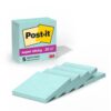 Post-it Super Sticky Notes, 3 x 3 in, 5 Pads, 90 Sheets/Pad