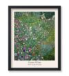 Poster Master Vintage Gustav Klimt Poster - Retro Italian Garden Landscape Print - Floral Design - Botanical Creation - Symbolism Art - Aesthetic Living Room Decor - 8x10 UNFRAMED Wall Decor