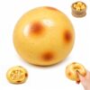 Potato Squishy Handmade, Crunchy Potato Squishy Stress Ball with Bead Filling, Realistic Food Sensory Toy, Shapeable Squeeze Toy for Stress Relief, Soft TPR Fidget Toy for Adults, Desk Toy Gift