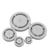 Pottery Foot Ring Tool Clay Base Aligner for Ceramics（Grey）