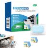 Powerful Dishwasher Deep Cleaner Tablets, 12 Pack Dishwasher Machine Cleanimg Pods for Kitchen Drain All Automatic and Interior Maintenance，1SET
