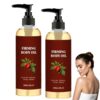 POYICGS Cavo Glow Body Oil, Cavo Glow Luxury Body Oil Firms Lifts – for Crepe Sagging Skin, After Shower Hydration for Women, Plumps, Tightens & Moisturizes Dry, Sagging Skin (2 Bottles)
