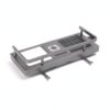 PP Plastic Shower Rod Caddy, Hanging Organizer for Bathroom Toiletries, No-Drill Storage Solution for Shampoo and Soap