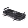 PP Plastic Shower Rod Caddy, Hanging Organizer for Bathroom Toiletries, No-Drill Storage Solution for Shampoo and Soap