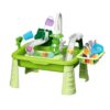 PQSIBBG Water Play Table Frog Sink and Fishing Game for Ages 1 3 Electric Outdoor Season Toy Outdoor Activity for Infants