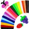 Praisebank Pipe Cleaners,200pcs 20 Multi-Colored Chenille Stems for DIY Projecets, Arts & Crafts Supplies for Festival Party Decorations