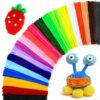 Praisebank Pipe Cleaners, 800pcs 20 Colors, Chenille Stems for DIY Projecets, Arts & Crafts Supplies for Festival Party Decorations