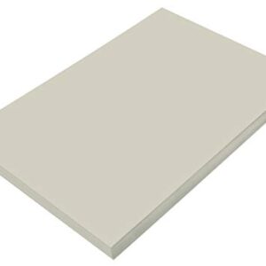 Prang (Formerly SunWorks) Construction Paper, Gray, 12" x 18", 100 Sheets