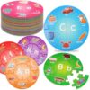 PraxiKidy Alphabet Puzzle,ABC Alphabet Learning Toys for Kids Ages 3-5,Preschool Learning Activities Pre-k Lowercase Uppercase Letter Game for Toddlers,Educational Kindergarten Classroom Must Haves