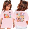 Pre-K Graduation Shirt: Toddler Girls Boys Last Day of School T-Shirt Kids 2026 Preschool Graduation Gift Tops Pink