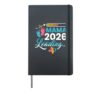 Pregnancy MAMA LOADING 2026 Funny Future Mother Hardcover Journal, Black