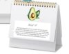 Pregnancy Weekly Flip Calendar, Spiral Bound Desk Stand