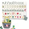Premium 4 Layer Acrylic American Mahjong Tiles Set