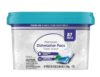 Premium Dishwasher Detergent Pacs, Fresh Scent Cleaning Pods for Powerful Grease & Food Stain Removal, 87 Count