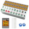 Premium Halloween American Mahjong Set 166 Acrylic Tiles 1.42"x1.02"x0.63"
