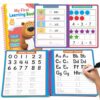 Preschool Workbook Kindergarten Workbooks,Practice Math Writing Shapes Colors Letter Number Tracing Books for Kids Preschool Learning Activities,Learn to Read,Kids First Preschool Skills Workbooks