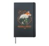 Preserve and Protect Save Earth Day Animal welfare Hardcover Journal, Black