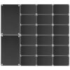 PRETYZOOM 20pcs Blank Aluminum Name Plate for Engraving, Lightweight and Deformation-resistant Black Aluminum Metal Plaque, Rectangle Shape for Crafts and Painting Supplies, 3.54x1.97 Inch