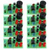 PRETYZOOM 8 Sets Electronic Soldering Practice Kit for Students and Hobbyists with PCB Sheet, Skill Training and Education Implementation, for Beginner Soldering Circuit Board Learning