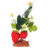 PRETYZOOM Artificial Reptile Terrarium Plants Decor Resin and Plastic Fake Hanging Vines for Reptile Tank Resting Spot and Habitat Decoration