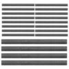 PRETYZOOM Graphite Electrode Rods Casting Experiments 40pcs, Burr-Free Smooth Surface Carbon Electrodes for Metal Melting Laboratory Power Supplies Multimeter Interfaces