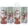 Primitives by Kathy Santa Cylindrical Tissue Box Set, 4 Pack