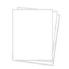 Printable Sticker Paper – 100 Sheets 8.5 x 11 Full Sheet Labels, Matte Self Adhesive Sticker Paper for Inkjet & Laser Printers, Full Page Printable Label Paper for Shipping, Address