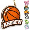 Printualist Personalized Backpack Name Tag for Kids, Custom School Bag Charm, Cute Name Tag Accessory for Lunch Box, Daycare, Sports Gear, Luggage, Camp, Preschool & Back to School Gift