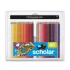 Prismacolor Scholar Colored Pencils, 60 Count - Vibrant Colors, Art Supplies, Drawing, Coloring, For Beginner Artists