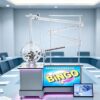 Professional Bingo Machine with RFID Ball Detection and Display