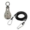Professional Exercise Pulley Set Fitness Bearing Pulley with 2M Reinforced Rope for Workout Equipment Cable Machine Fitness Bearing with Nylon Cable