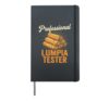 Professional Lumpia Tester Hardcover Journal, Black