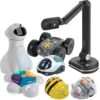 Programming Journey Coding Robotics Bundle - Bee-Bot, Blue-Bot, Go and Glow-Bot, Tuff-Bot, Loti-Bot and Oti-Bot with JoyUsing V500S 8MP USB Document Camera for Classrooms and Training Programs