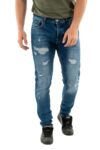 PROJECT X PARIS Jeans Colour: Blue Light Blue 98% Cotton, 2% Spandex for Men, Suitable for Everyday & Streetwear, Size 31, Ref TP21007-LB-31