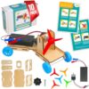 Propeller Car Kit, 10-Pack – Motorized Fan-Powered STEM Racers, Ages 8+