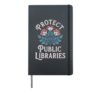 Protect Public Libraries Hardcover Journal, Black
