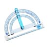 Protractor with Measurement & Round Drafting Ruler for Architects and Engineers Ruler with Circular Drawing