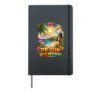 PR Sun Hits Different Tropical Boricua Hardcover Journal, Black