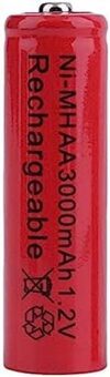 PRTGFJKL 2pcs AA 1.2V 3000mAh Rechargeable Battery for Toy Car Remote Control Replacement Batteries 3000mah Batteries
