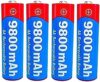 PRTGFJKL 4pcs AA 9800Mah 1.5 V Rechargeable New 1.5V Alkaline AA Battery Size: 14.5 50.5mm
