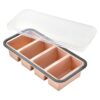 Psdndeww Stackable Lunch Box with Leakproof Seal Multi Compartment Food Storage Container for Offices or Outdoor Activities Kitchen Storage Containers Set