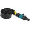 Pssopp Trampoline Sprinkler Garden Water Sprinkler with Heavy Duty PVC and Adjustable Switch for Outdoor Summer Cooling Fun