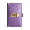 PU Leather A6 Cash Binder with Clasp, Durable Money Organizer Book for Budgeting and Savings