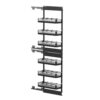 Pull Out High Cabinet Storage Rack 3-8 Tiers Slide Out Cabinet Organizer Pantry Storage Basket With Separator Strips(260x580x6tier)